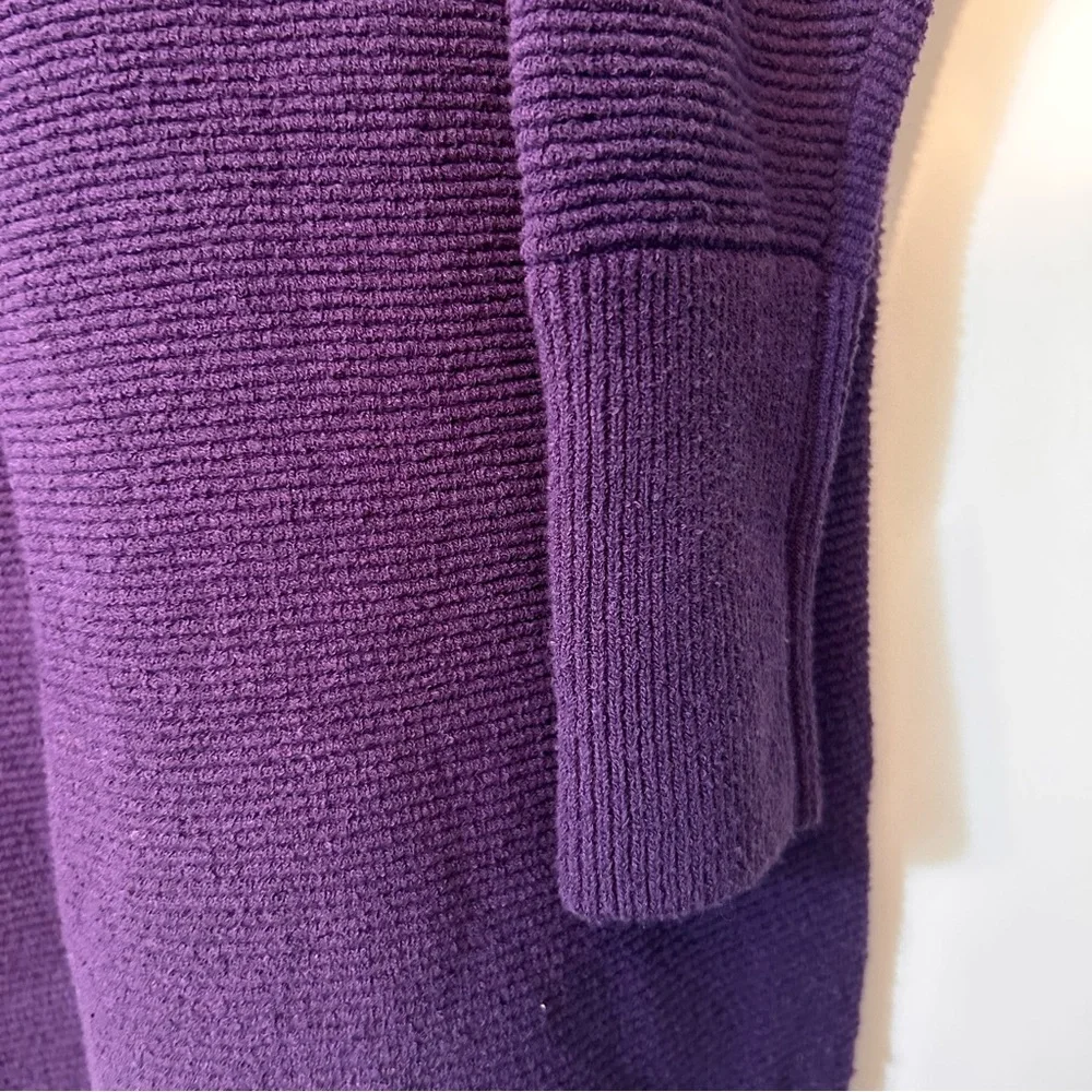 Free People Ottoman Slouchy Tunic Sweater Gothic Grape Size Small